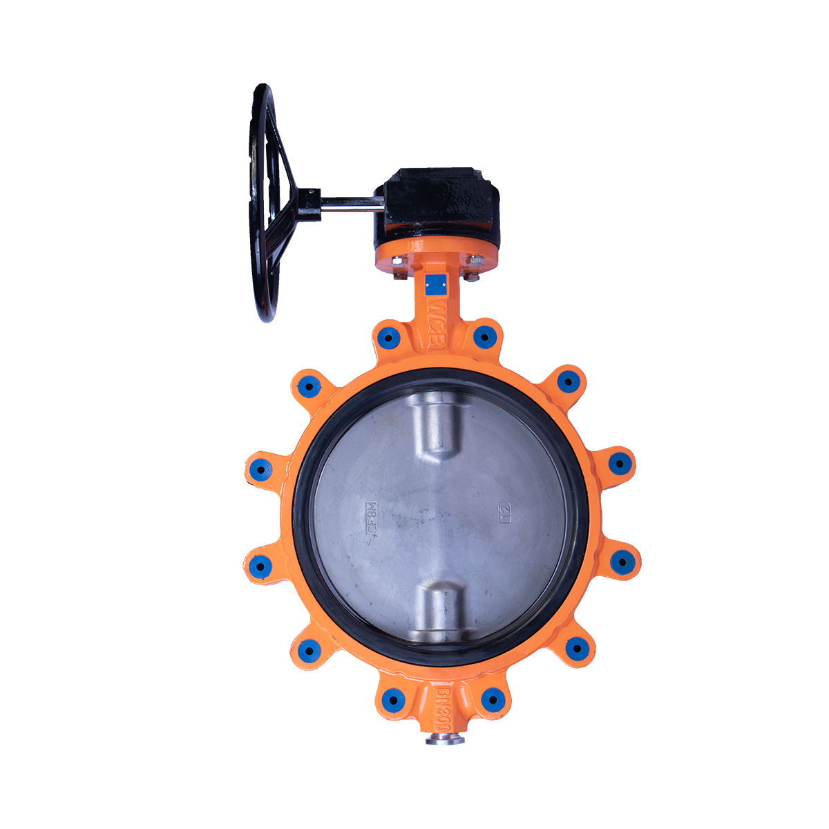 شیر پروانه لاگ بدنه فولاد دیسک استیل  - مقاوم و صنعتی | بردیا صنعت